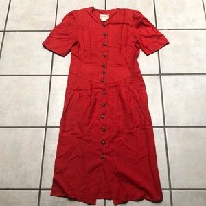 Vintage Red Dress